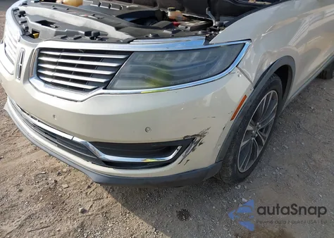 2016 Lincoln Mkx Reserve z USA, uszkodzony, nr VIN 2LMPJ8LP0GBL20866